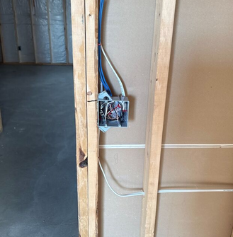 add outlet to wall North Ogden Utah