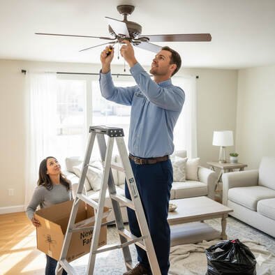 ceiling fan installation Ogden UT