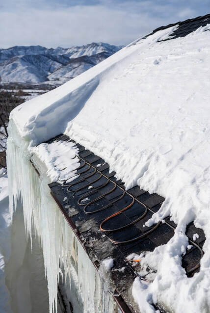snow melting cable installation Ogden Utah